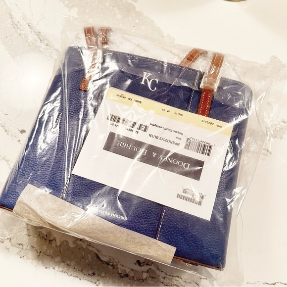 Dooney & Burke Kansas City Royals Small Lexington Tote - Picture 5 of 9